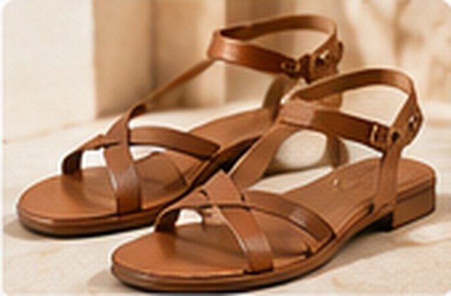 Concept visual of sandals and slides footwear