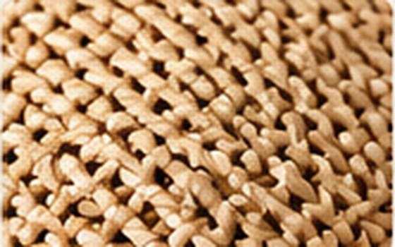 Material texture concept: Natural-fibre details
