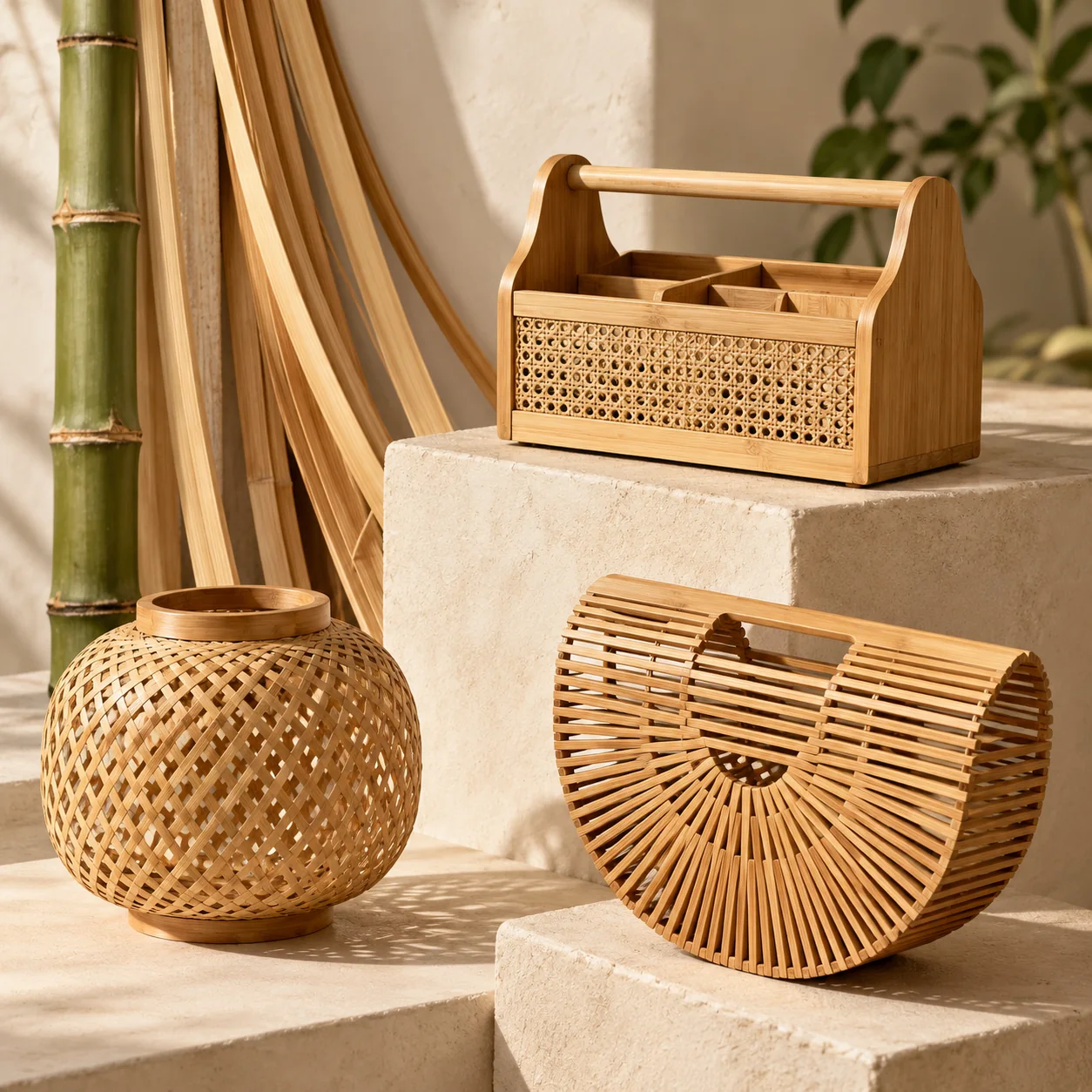 Bamboo and cane lifestyle product concepts